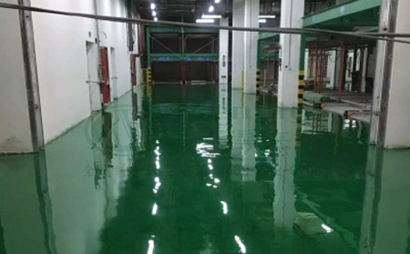 11月改则改则环氧地坪施工高峰来袭，梦得来化工多项目同步推进保交付